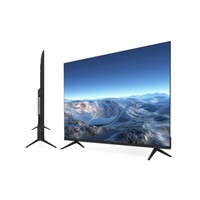 TV LED inteligente Android 4K sin marco en producto OEM negro con pantalla de panel UHD 75 65 55 43 40 32 pulgadas opciones