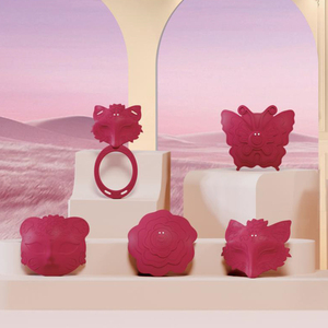 ที่หนีบหัวนมแบบสั่น ของเล่นทางเพศสำหรับผู้หญิง คู่รัก ของเล่นกระตุ้นหัวนม ซิลิโคน น้ำหนักเบา ของเล่นหัวนมแบบซ่อนเร้น - Product Image 1