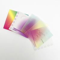 Lot de notes autocollantes en papier sulfurisé de qualité supérieure, couleur personnalisée, magnifiques notes autocollantes en gros
