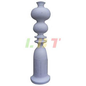 Colonnes décoratives en fibre de verre Libit, sculpture personnalisée de style chinois rond pour la décoration de paysages et de centres commerciaux - Product Image 5