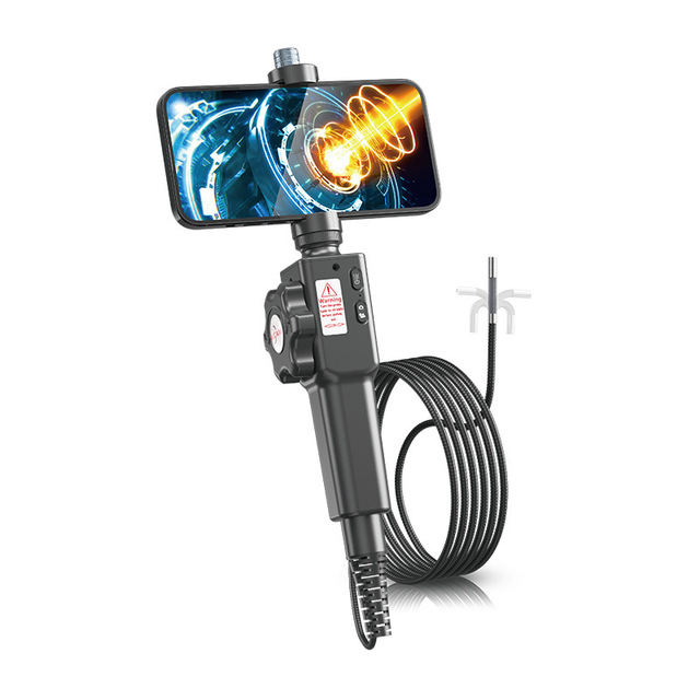 Ralcam Ruikan HD Industrial Pipe Inspection Camera 360-Degree Rotating IP67 Protection 2.0MP Accuracy Sewer Car Machine Usage