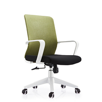 Salle de réunion chaise de bureau à domicile sans roues maille arc chaise personnel chaise d'ordinateur