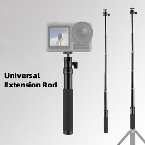 Palo Telescópico de Aluminio de 27 Pulgadas para Selfies con Tornillo de 1/4'' para GoPro Hero 13, <span class=keywords><strong>DJI</strong></span> <span class=keywords><strong>OSMO</strong></span> <span class=keywords><strong>Action</strong></span> 6, Insta360 X5, X4, Ace Pro2 - Product Image 2
