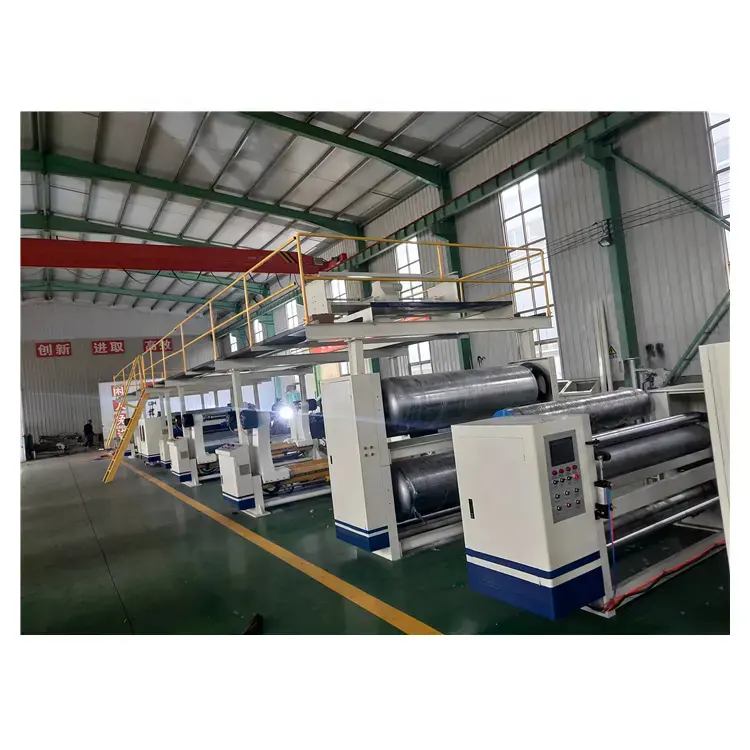 Factory direct selling the cheapest Second-hand refurbishment 2/3/5/7 layer corrugated cardboard production line