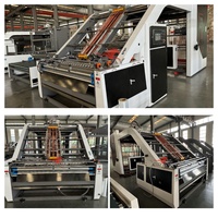 Máquina de Montaje de Pegamento para Papel Semiautomática Digital de Alta Precisión Oray para Cajas Corrugadas, Embalaje de Madera, Precisión de 0.08 mm, Apta para Alimentos