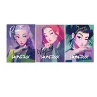 Nouvelle affiche 3D lenticulaire Kpop Demon Hunter, design anime tendance, effet d'image animée 3D, art mural