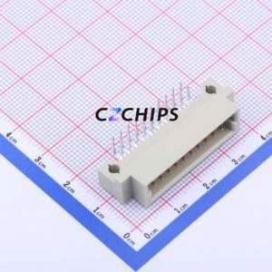 3511220BMRS0BNA2 Board-to-Board & Backplane Connector Bent Lead Through Hole,P=2.54mm Connector 20P 2.54mm Right Angle Insert 2 - Product Image 1