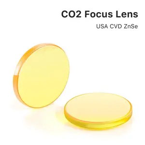 Good-Laser CO2 Lente de espejo láser 20mm CO2 Lente focal láser ZnSe para máquina cortadora de grabado CO2, Dia20mm FL50.8mm
