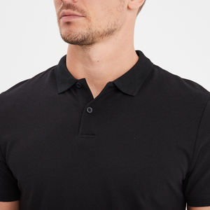 Camisa de Manga Corta para Hombre, Sólida, Mezcla de Algodón, Secado Rápido, Ligera, Antiarrugas, para Verano, Golf, Casual de Negocios, Tallas Grandes - Product Image 3