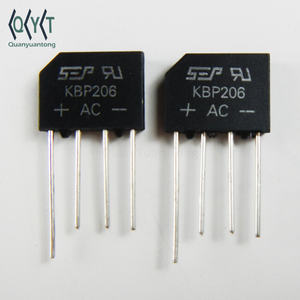 Doğrultucu köprü 2A 600V KBP210 KBP307 KBP310 eylül düz köprü doğrultucu köprü KBP206 - Product Image 3