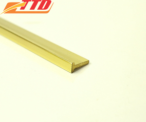 Embellecedor de piso de latón Tiras de moldura de latón respetuosas con el medio ambiente-Venta al por mayor de Fábrica-Diseño personalizado, tamaño y estilo Ttd Brass - Product Image 6
