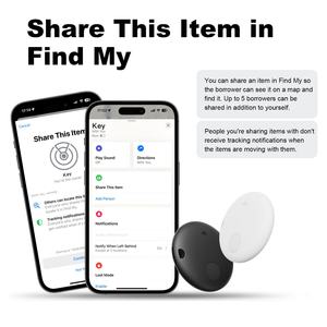 可更换电池智能全球定位系统水龙头跟踪器和定位器空气，带查找我的 (仅限ios) 跟踪您的钥匙、钱包和行李 - Product Image 2