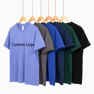 T-shirt homme en coton, grande taille, haute qualité, été, décontracté, streetwear, impression DTF - Product Image 1