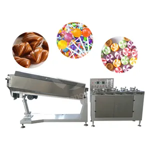 Máquina de fazer pirulitos de doces doces OCEAN para fazer pirulitos em lote com corda e rolo