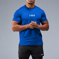T-shirt de performance personnalisé pour homme, recyclé, doux pour la peau, séchage rapide, coupe ajustée, extensible, t-shirt de sport, fabricant de vêtements de sport OEM ODM