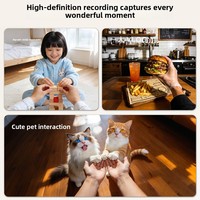 Lunettes intelligentes Meta avec caméra HD 13 mégapixels pour photos, traduction en temps réel pour les appels, intelligence artificielle, commande par bouton tactile
