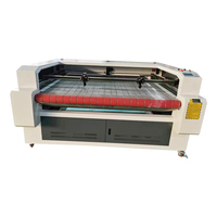 Machine de découpe laser CO2 et de gravure laser pour tissus et cuir, avec alimentation automatique et table à mailles, 1600*1000mm, personnalisable