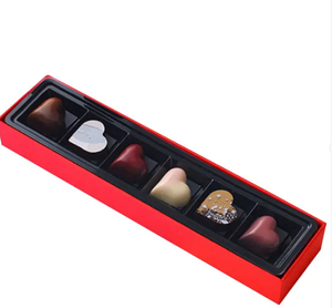 Scatola di Cioccolatini di Lusso Personalizzata Ecologica con Divisori in Carta Rigida, Confezione Regalo per Biscotti e Caramelle, San Valentino, Vendita all'Ingrosso, Logo, Laminazione Opaca - Product Image 3
