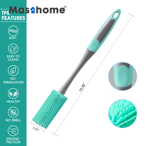 Mascara facial Durable, mini <span class=keywords><strong>TRP</strong></span>, en silicone, à longue manche, tasse de bébé, brosse de nettoyage - Product Image 3