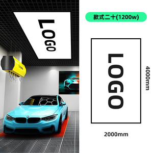 การติดตั้งแสงโดยรอบโดยใช้แผงหกเหลี่ยมสำหรับเอฟเฟกต์ผนังศิลปะ - Product Image 3