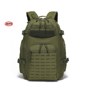 China Wholesale Custom Large Waterproof 45L Hiking Rucksack Laser Cutting Laptop Molle Assault Tactical <b>Backpack</b> in Stock - Product Image 1