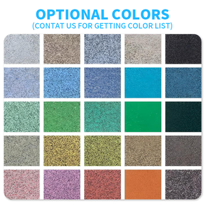 Pintura Epóxica de Alto Brillo a Base de Agua con Arena de Color, Autonivelante, para Pisos de <span class=keywords><strong>Garaje</strong></span>, Caminos de Cemento, Resistente al Desgaste, Aplicación con Brocha - Product Image 2