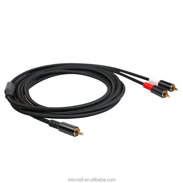 Popular Sale Guangzhou Audio Cable 1 to 2 Rcaoptical Digital Audio Cable