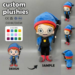 Fournisseur de jouets en peluche personnalisés : Peluche Alpaga Studio <span class=keywords><strong>Ghibli</strong></span> avec veste de costume douce, idéale pour cadeaux d'affaires, cosplay d'anime et logo personnalisé - Product Image 4