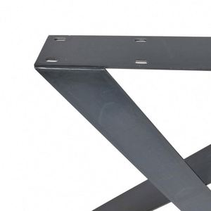 Heavy-Duty Steel <b>Table</b> <b>Legs</b> Modern Industrial Design Durable Powder Coated Furniture <b>Legs</b> for Dining Kitchen Living Room - Product Image 3