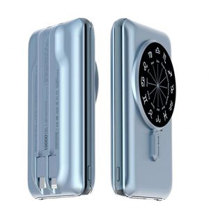 Cargador Inalámbrico Magnético de 15W, Último Modelo en Venta, 10000 mAh, PD22.5W, Material Metálico, Banco de Energía con Cable Tipo C - Product Image 3