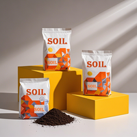 Écologique Haute flexibilité 1kg 2.5kg Tenez le sol Rempotage Mélange Pochette d'emballage Engrais Emballage Sac de sol en plastique