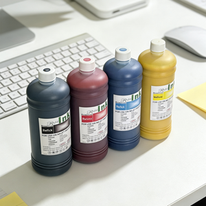 דיו פיגמנט איכותי WEL-TRY 1000 מ\\\"ל, 4 צבעים, למדפסות Epson A3 דגם WF-C8190 ו- WF-C8610, עמיד בפני קרינת UV, עמיד בפני דהייה, צבעים עזים. - Product Image 5