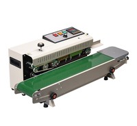 Machine de scellage de film continu automatique, machine de scellage de film semi-automatique électrique avec certification CE pour les sacs en plastique alimentaires