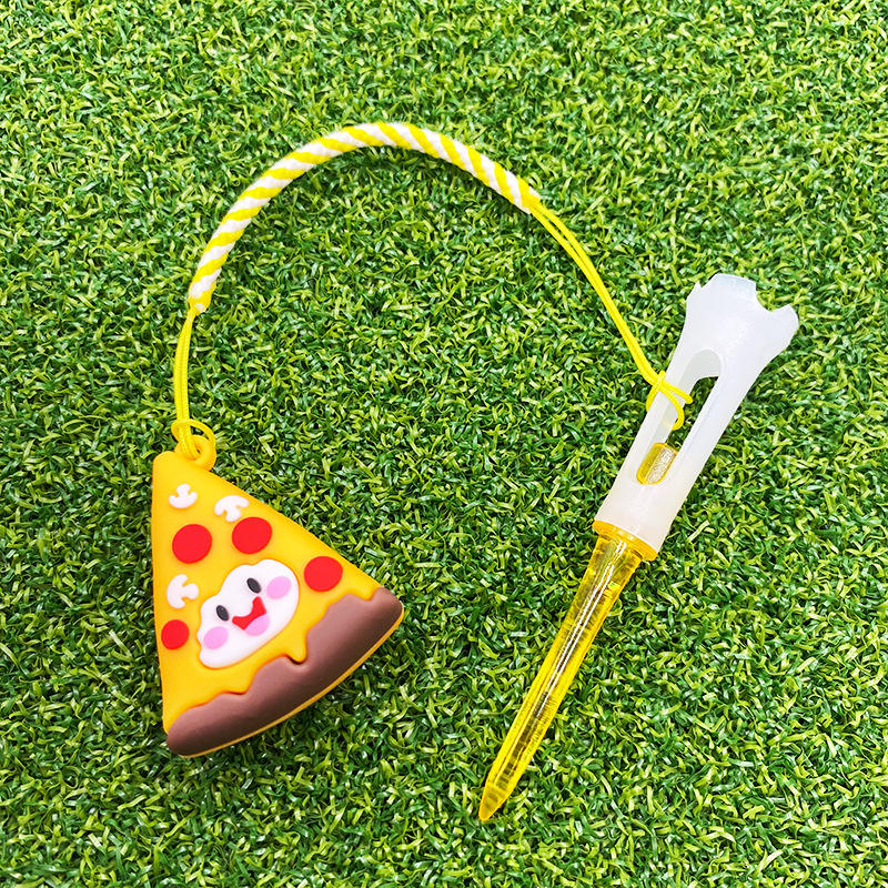 พวงกุญแจพิซซ่า เสื้อยืดลายลูกบอล