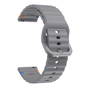 Lüks 22mm 20mm silikon bant için Huawei saat 4/<span class=keywords><strong>3</strong></span> Amazfit GTR 4/GTS 4 COROS APEX Pro Samsung Galaxy İzle 6/5/4 kayış - Product Image 5