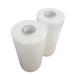 Nueva Película Estirable de Material Prima 100% LLDPE PE, Rollo de Plástico Suave para Envolver Palés, Embalaje de 50 cm de Ancho y 300 m de Largo, Resistente a la Humedad - Product Image 4