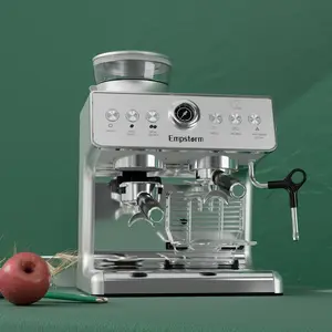 Mesin kopi instan panas, mesin Espresso cepat kantor rumah multifungsi mesin pembuat kopi otomatis