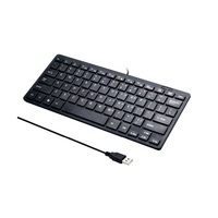 Shenzhen Grosir Laptop Desktop Keyboard Komputer Manufaktur OEM Mini USB Kabel Keyboard