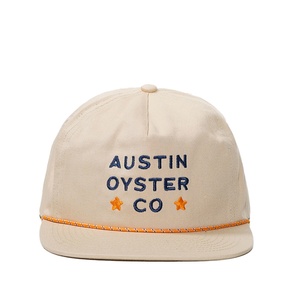 Casquette en coton brodée avec logo de chapeau personnalisé OEM, 5 panneaux, visière plate, snapback - Product Image 2