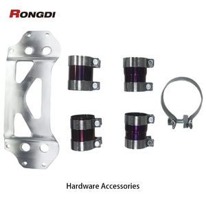 2 Opciones de Tubo Intermedio de Aleación de Titanio para BMW M3 M4 G80 G82 S58 3.0T 2019-2024, Tubo de Escape de 3.5 Pulgadas en Azul Quemado o Morado - Product Image 6