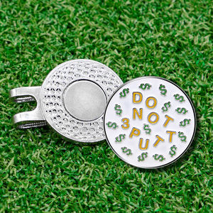 Meilleures Ventes Qualité Fabricant Clip de Chapeau Magnétique pour Marqueur de Balle de Golf 3 Putt en Fer Sublimable - Product Image 2