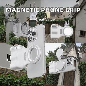 Nouvelle Offre 2025 : Poignée Magnétique Portable en Plastique Améliorée pour Téléphone et Appareil Photo avec Télécommande sans Fil pour Caméra d'Action - Product Image 2