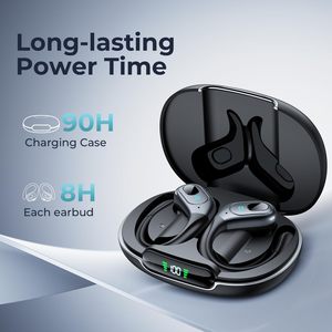 Best Seller Wireless Earbuds T19 Headphones 90Hrs Playtime EarBuds IPX7 Sports Earphones Over-Ear <strong>Earhooks</strong> for Workout <strong>MP3</strong>