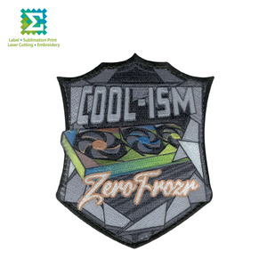 Badges en tissu imprimés personnalisables, imprimés mixtes, à coudre, patchs vierges personnalisés pour la sublimation, fabriqués à Taïwan - Product Image 3