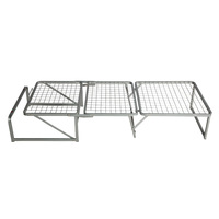 Cadre de lit en métal au design moderne, style hôtel, lit d'appoint pliable pour lits simples, jumeaux ou king size, chambre à coucher, appartement, montage facile