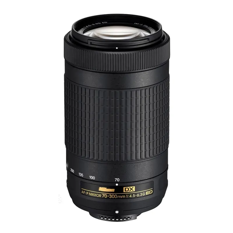 Fabriek Groothandel Gebruikt Voor Nikon AF-P Dx Nikkor 70-300Mm F/4.5-6.3G Ed Slr Cameralens APS-C Frame Medium En Lange Zoom Lens