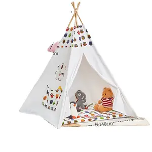 Best-seller tenda interior das crianças Indian casa Amazon Outdoor Princess Castle brinquedo play house