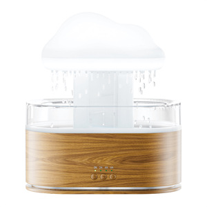 Creative Raindrop 500ml Ultrasound <b>Humidifier</b> Aromatherapy Machine Timing Function 36dB Noise Colorful Household Tabletop - Product Image 6