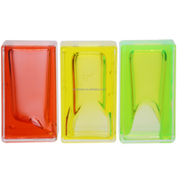 Nouvel ensemble de tubes à gel acryliques rectangulaires pour fidget, minuteur liquide apaisant et relaxant, minuteur sensoriel pour besoins spéciaux