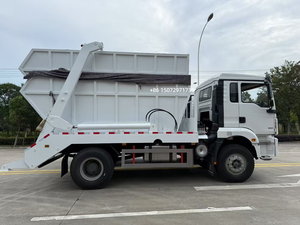 Xe tải thùng sau Shacman 6 tấn 8 tấn 10 tấn, cần cẩu, thu gom rác, vận chuyển rác thải, động cơ diesel & hộp số - Product Image 2